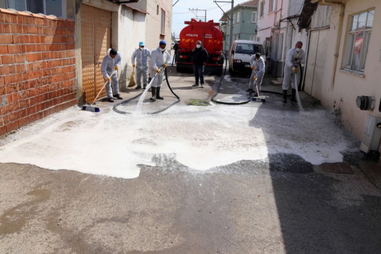 Bursa'da virüse karşı topyekün mücadele