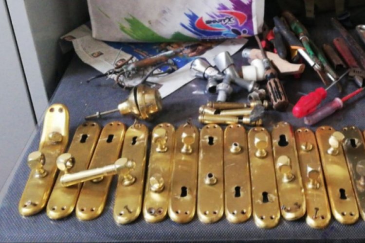Bursa'da bağ evine giren hırsız, suçüstü yakalandı