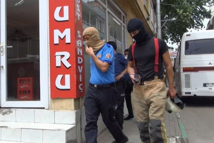 Bursa'da kar maskeli kuş kurtarma operasyonu
