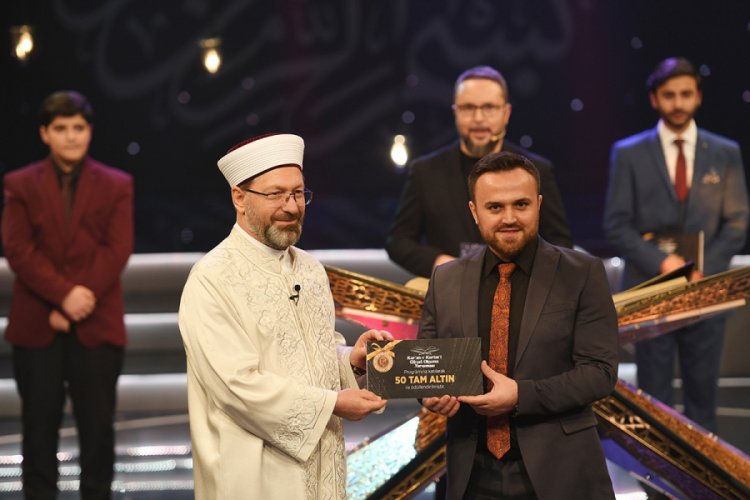 Kur'an-ı Kerim'i Güzel Okuma Yarışması sonuçlandı