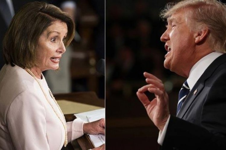 Pelosi Trump'a 'şişko' dedi, Trump'ın cevabı sert oldu!