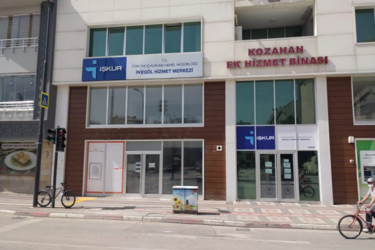 Bursa İnegöl İŞKUR'da koronavirüs testi pozitif çıkan memur sayısı 12'ye yükseldi