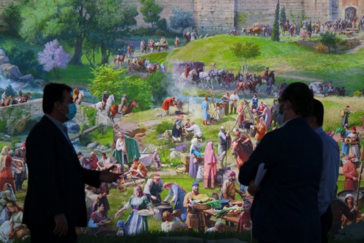 Bursa'da ziyaretçilerini ''Kuruluş''a götüren panoramik müze, ikinci açılışa hazırlanıyor