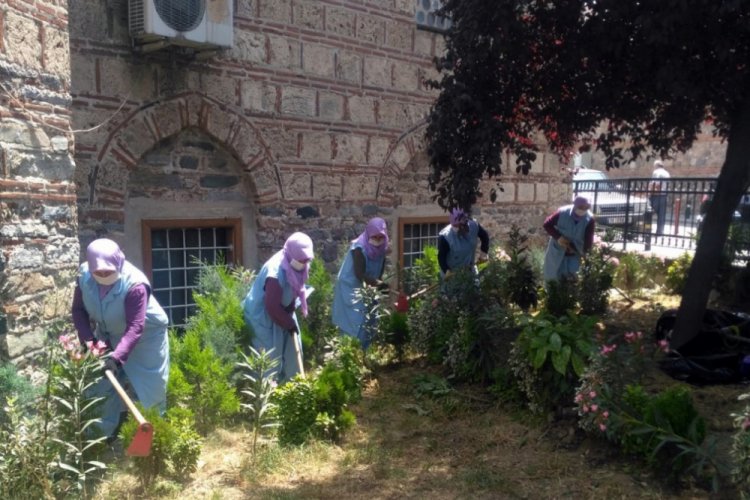 Bursa'da park ve bahçeler normalleşme sürecine hazır