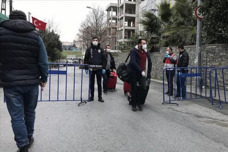 Sivas'ta yurtta karantinada tutulan 305 kişi tahliye edildi
