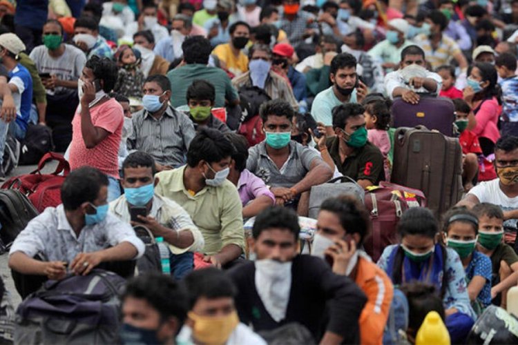 Hindistan'da 24 saatte corona virüs vaka sayısında rekor artış