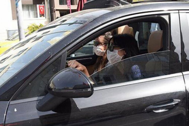 Zehra Çilingiroğlu'ndan maske kontrolü!