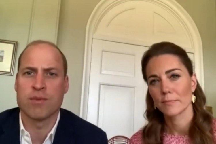 Prens William ve Kate, bakımevindeki yaşlılarla görüntülü bingo oynadı