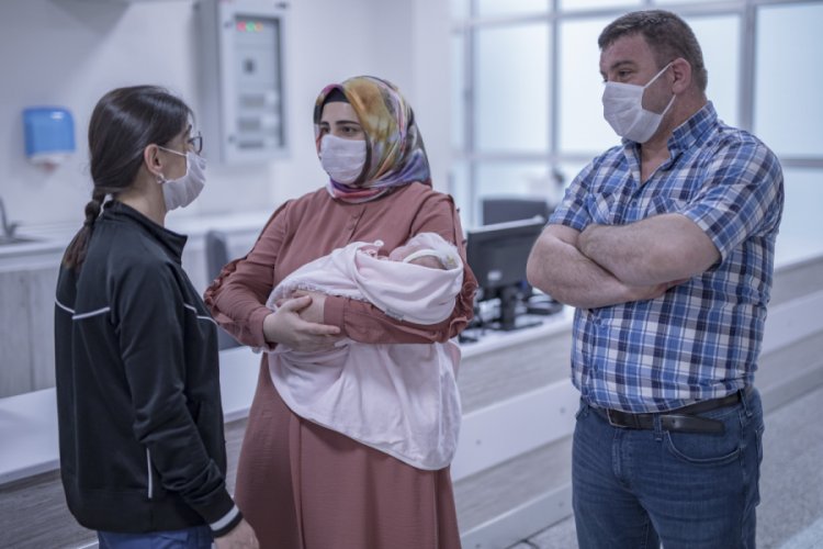 Kovid savaşçısı annenin en güzel bayramı