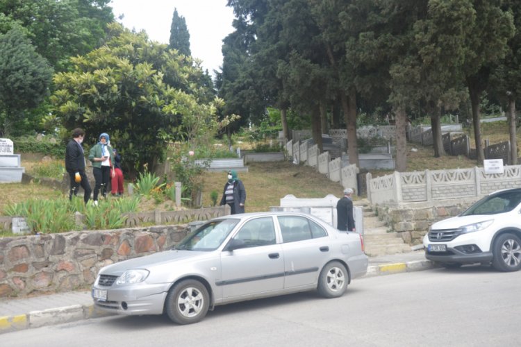 Ordu'da yasak öncesi mezar ziyaretleri