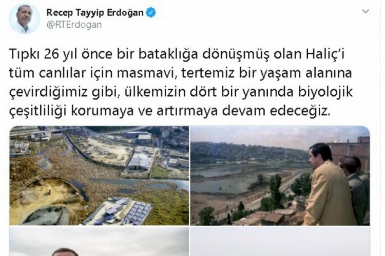 Cumhurbaşkanı Erdoğan'dan 'Dünya Biyolojik Çeşitlilik Günü' paylaşımı