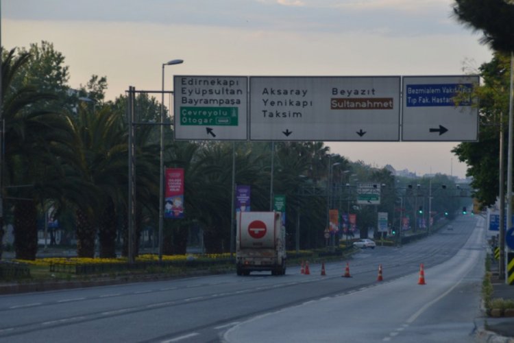 4 günlük kısıtlamanın ilk gününde İstanbul boş kaldı