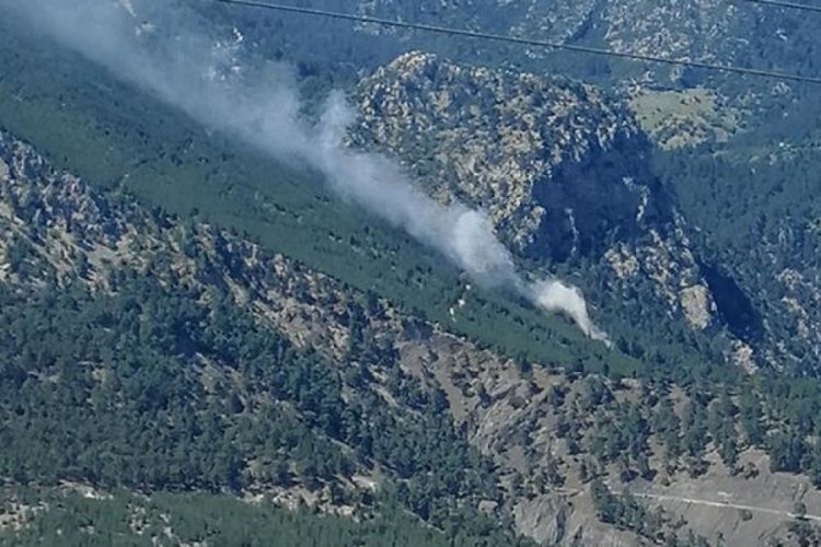 Antalya'da orman yangını
