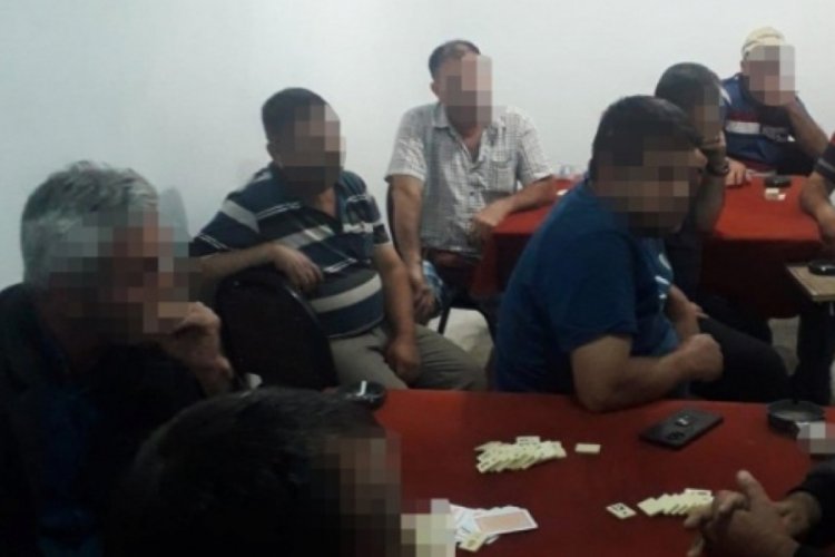 Villada kumar operasyonu! 74 bin TL ceza kesildi