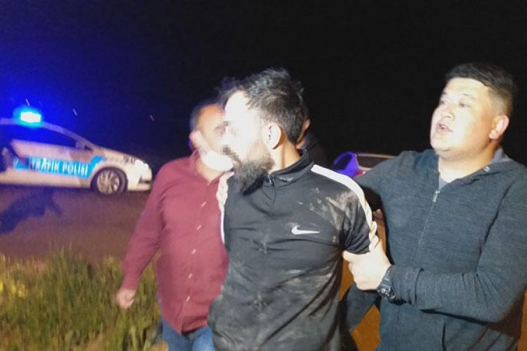 Polisten kaçarken kaza yaptılar, ikisi de sabıkalı çıktı