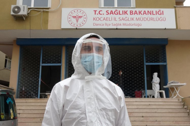 Gazi, koronavirüsle mücadelede ön safta