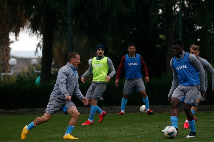 Trabzonspor hazırlıklarını sürdürdü