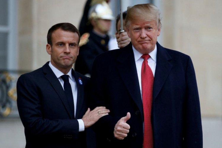 Trump ve Macron G-7 Zirvesi'nin yüz yüze yapılmasından yana