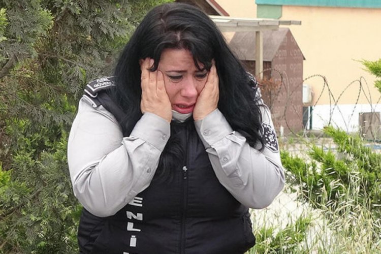 Kazadan yara almadan kurtuldu, gözyaşlarına boğuldu