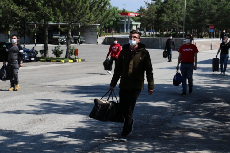 Kışlalarda terhis heyecanı