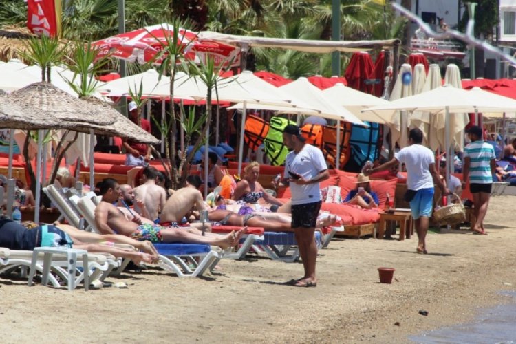 Bodrum'da 24 bin liralık şezlong