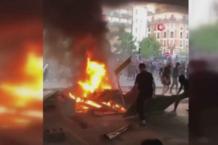 ABD'de yaşanan ırkçılık karşıtı gösteriler Fransa'ya sıçradı