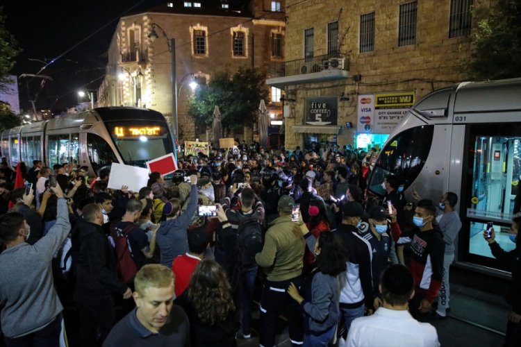 Zihinsel engelli Filistinlinin şehit edilmesi protesto edildi