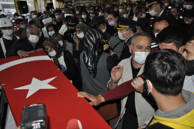 Konyalı şehit son yolculuğuna uğurlandı