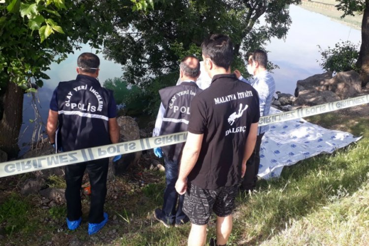 Gölette erkek cesedi bulundu