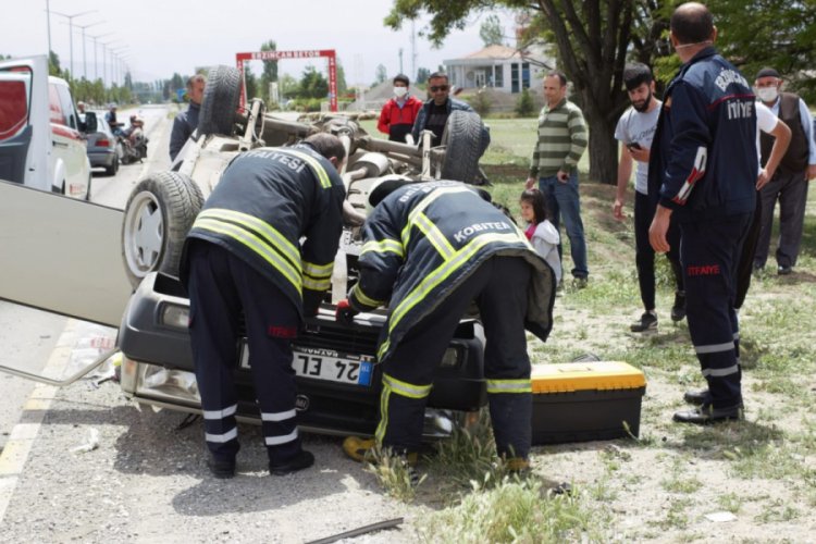 Erzincan'da trafik kazası