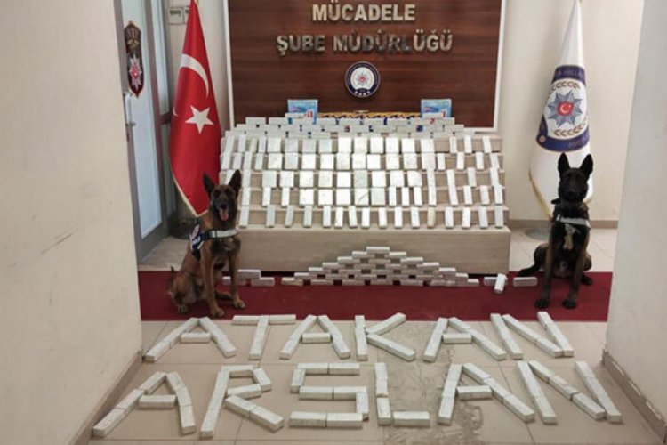 82 kilo eroin ele geçirildi