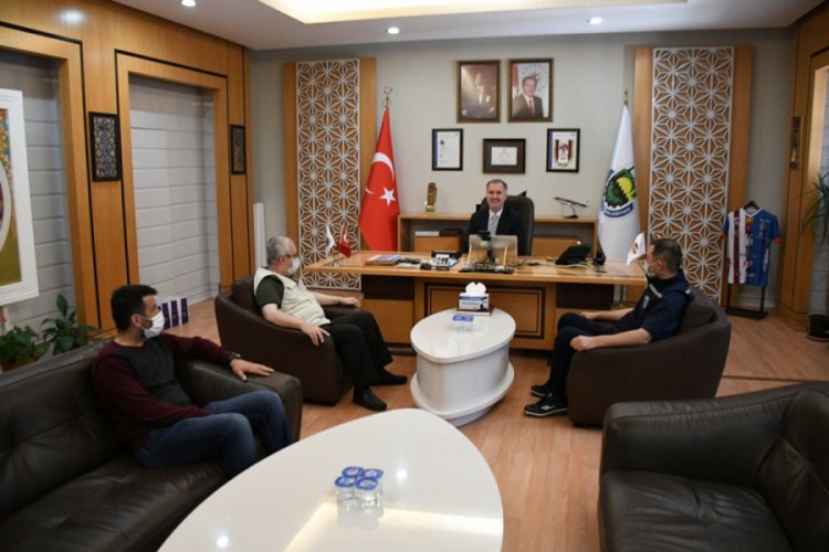 Fikirleriyle Bursa İnegöl'e katkı sağlayan vatandaşlar onure edildi
