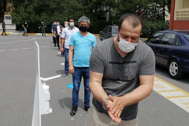 Normalleşme sürecinde ilk sınav böyle yapıldı