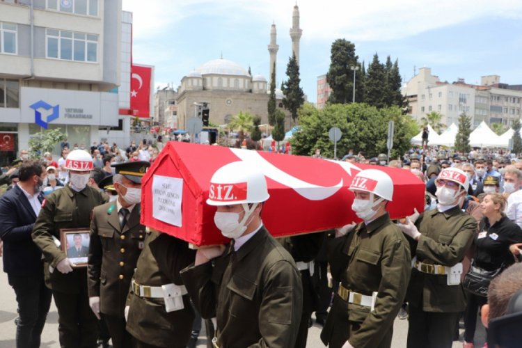 İdlib şehidi son yolculuğuna uğurlandı
