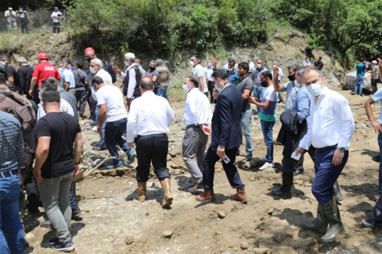 Devletin kalbi Bursa'daki sel bölgesinde atıyor
