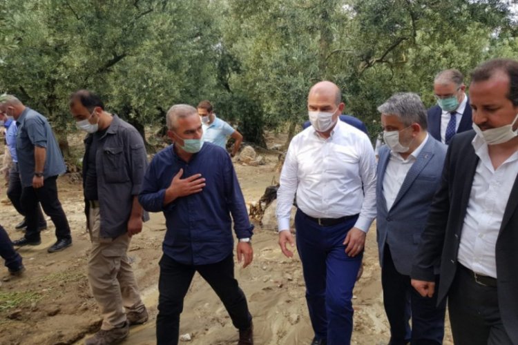 Bakanlardan Bursa'daki son duruma ilişkin açıklama