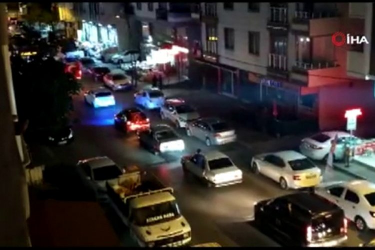 Asker uğurlamasından şok görüntüler