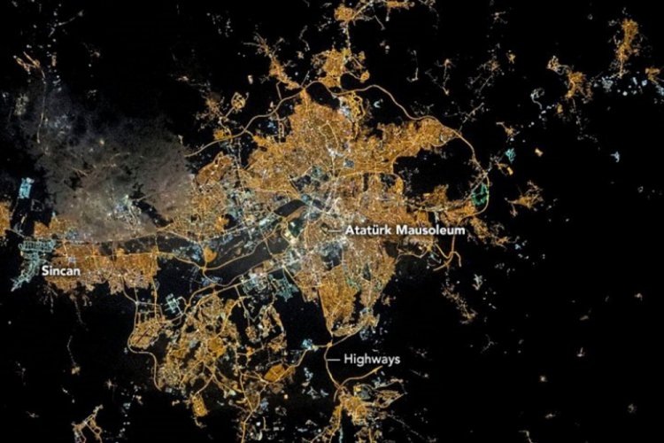 NASA Ankara'dan fotoğraf paylaştı