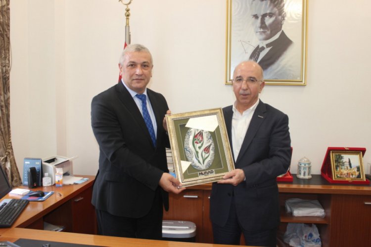 MÜSİAD Bursa Vali Yardımcısı Özsoy ile bir araya geldi