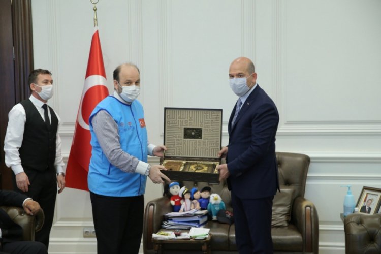 İçişleri Bakanı Soylu'dan TDV'nin ''İyilik Konutları''na destek