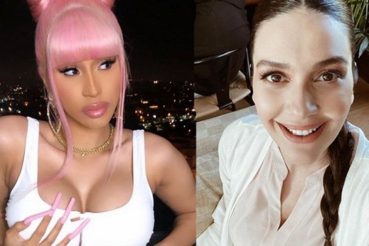 Bergüzar Korel'den Cardi B'ye uyarı: Bu benim kocam!