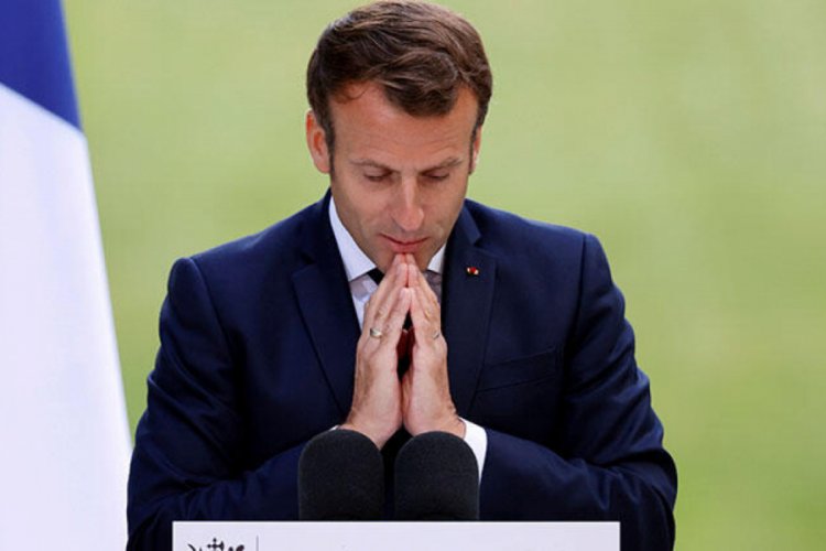 Fransa Cumhurbaşkanı Macron'a soğuk duş!