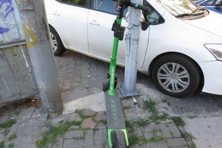 ''Martı''dan düşen kadın yaralandı
