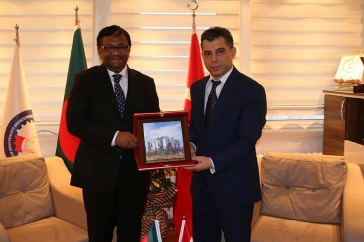 Bangladeş Büyükelçisi Sıddiki'den Sankon'a ziyaret