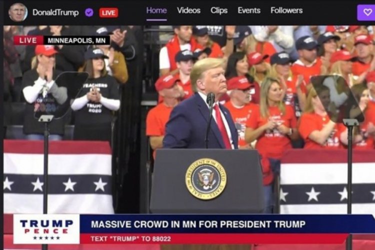 Twitch, Trump'ın kişisel hesabını askıya aldı