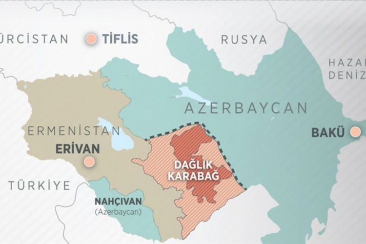 Azerbaycan ve Ermenistan dışişleri bakanları, 'Dağlık Karabağ' sorununu görüştü