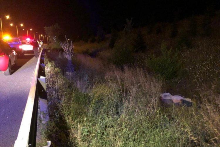 Motosikletiyle yoldan çıkan sürücü hayatını kaybetti