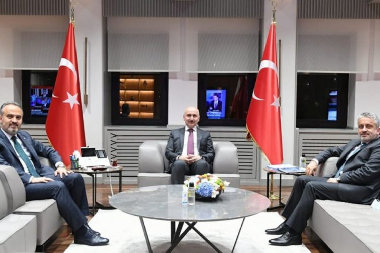 Başkan Aktaş Bursa metrosunu Görükle'ye uzatmak için yardım istedi