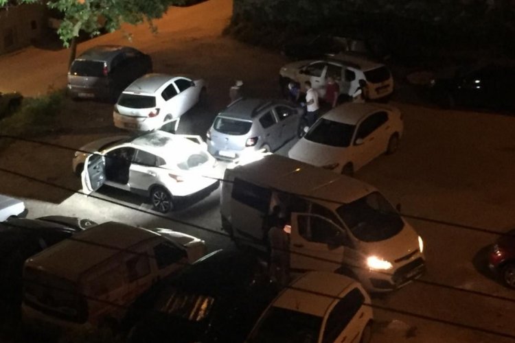 Bursa'da düz kontak yapıp çaldılar, yakıtı bitince bıraktılar