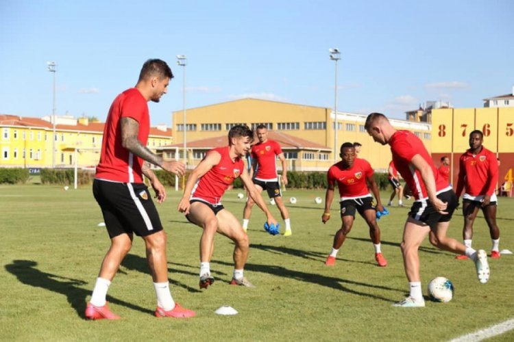 Kayserispor, Beşiktaş hazırlıklarını sürdürüyor